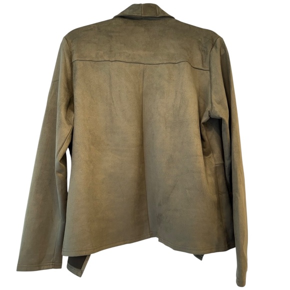 Women’s Long Sleeve Open Front Jacket - Picture 4 of 5